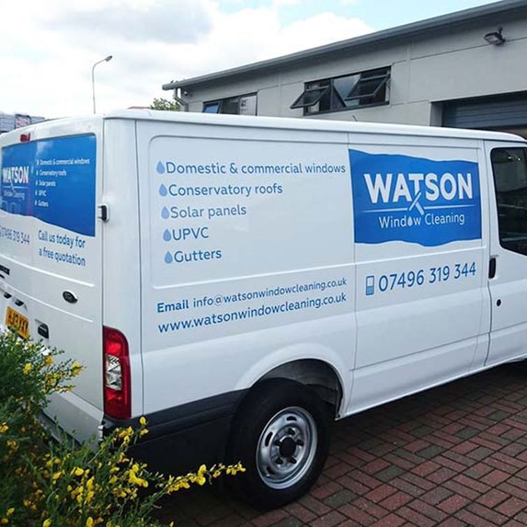 Watson Window Cleaning - Van Liver Design Sudbury